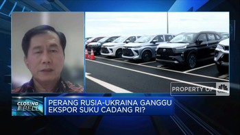 Efek Perang, Ekspor Suku Cadang RI ke Rusia Terganggu
