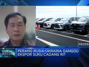 Efek Perang, Ekspor Suku Cadang RI ke Rusia Terganggu