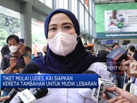 Video: Hore! Ada Kereta Tambahan Untuk Mudik Lebaran 2022