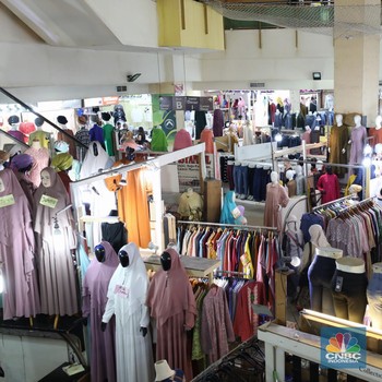 Masih Lengang, Penampakan Pusat Pakaian Lebaran Thamrin City