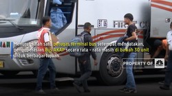 Video: Masuk Pekan Ketiga Ramadan, Penumpang Bus Masih Landai