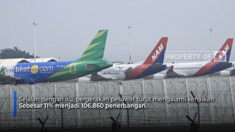 Penumpang Pesawat Naik Signifikan
