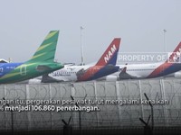 Video: Jumlah Penumpang Pesawat Januari-Maret Capai 7 Juta