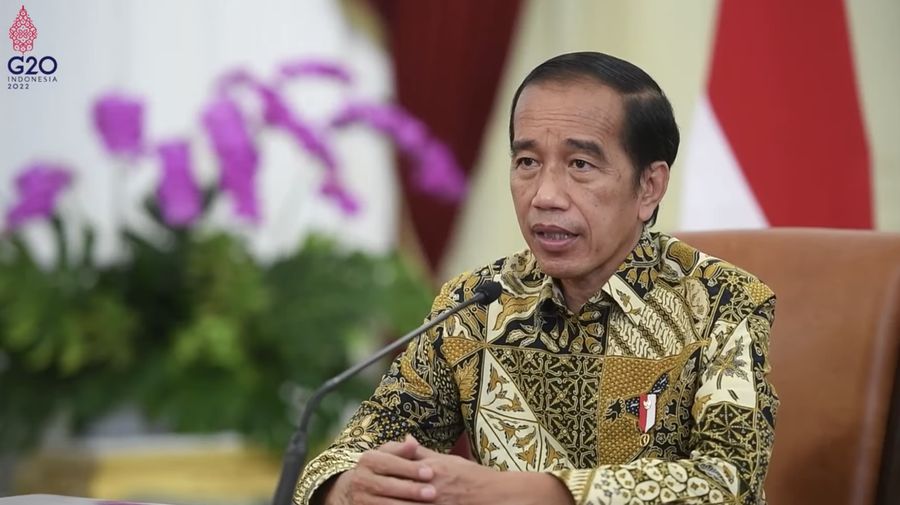 Pernyataan Presiden Jokowi terkait Imbauan Mudik Lebaran, Istana Merdeka, 18 April 2022