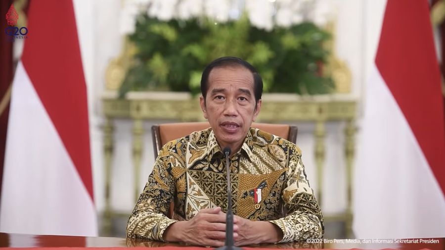 Pernyataan Presiden Jokowi terkait Imbauan Mudik Lebaran, Istana Merdeka, 18 April 2022