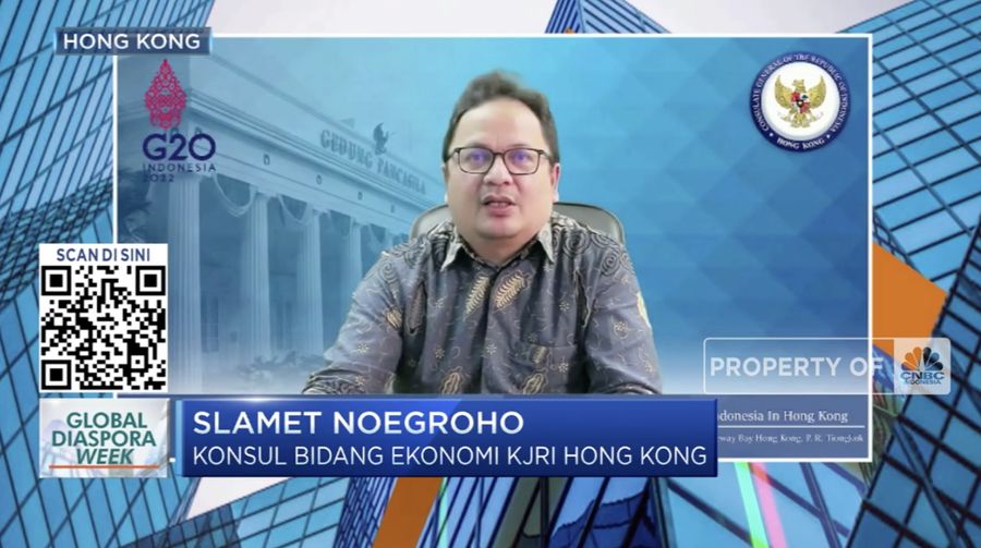 Slamet Noegroho Konsul Bidang Ekonomi KJRI Hong Kong