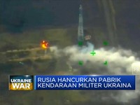 Rusia Hancurkan Pabrik Kendaraan Militer Ukraina