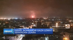 Israel Bombardir Gaza Lewat Serangan Udara