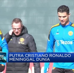 Putra Cristiano Ronaldo Meninggal Dunia