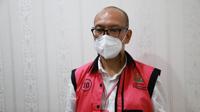 Kejaksaan Agung (Kejagung) menetapkan empat orang tersangka dalam kasus korupsi pemberian fasilitas ekspor crude palm oil atau CPO atau minyak goreng. (Dok.Kejagung)