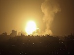 Picu Ledakan Dahsyat, Israel Serang Jalur Gaza Palestina