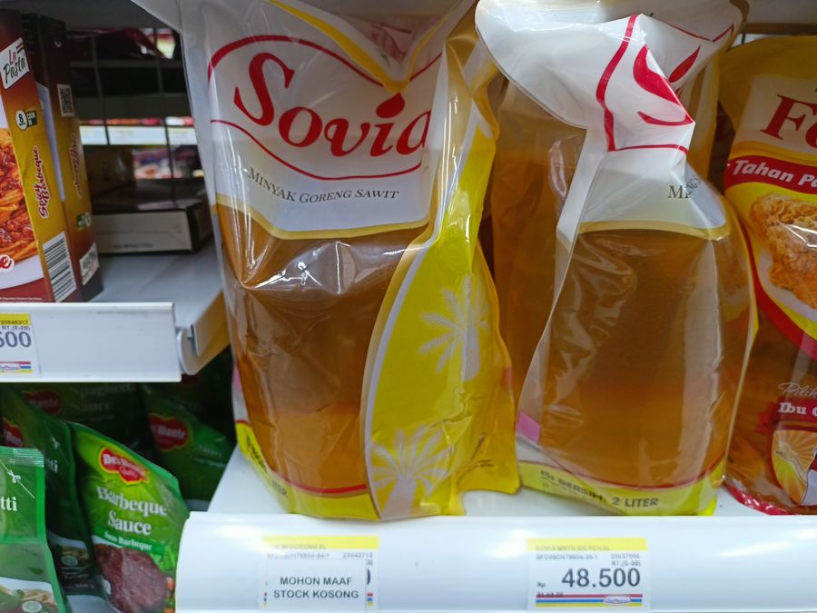 Minyak Goreng Kemasan (CNBC Indonesia/Ferry Sandi)
