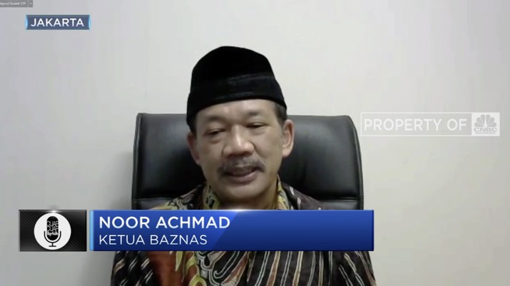 Noor Achmad, Ketua Baznas (CNBC Indonesia)