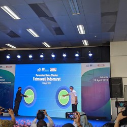 Stasiun MRT Fatmawati Resmi Dinamai Indomaret