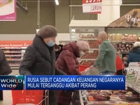 Gara-Gara Perang, Cadangan Keuangan Rusia Terganggu