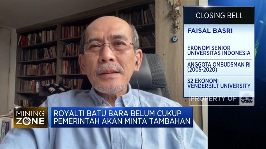 Faisal Basri: Bukan Royalti, Pajak Ekspor Progresif Batu Bara Lebih Pas (CNBC Indonesia TV)