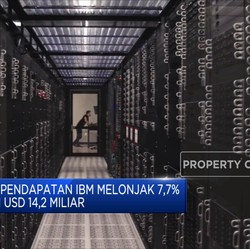 Melonjak 7,7%, IBM Raup Pendapatan USD14,2 Miliar di Q1-2022