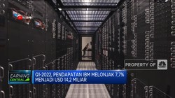 Melonjak 7,7%, IBM Raup Pendapatan USD14,2 Miliar di Q1-2022