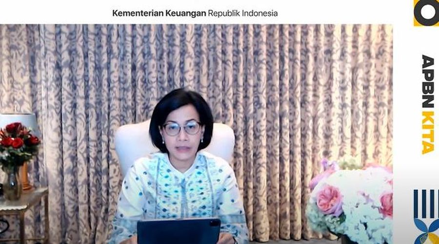 Menteri Keuangan Sri Mulyani, APBN KITA Edisi April 2022 (Tangkapan Layar Youtube Menteri Keuangan)