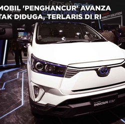 Video: Mobil 'Penghancur' Avanza Tak Diduga, Terlaris di RI