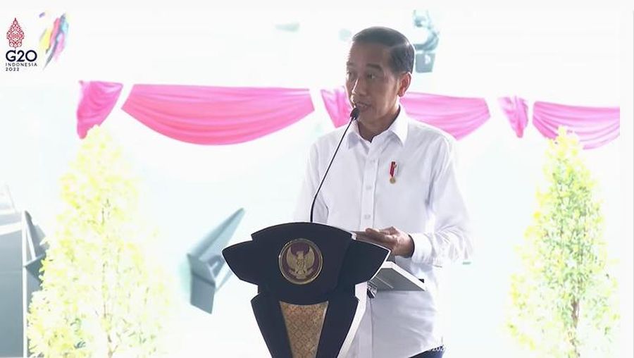 Peluncuran Holding dan Program Stategis BUMN Industri Pertahanan, Surabaya, 20 April 2022
