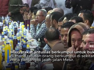 Video: Pembatasan Dibuka, Bukber dI Mesir Kembali Ramai