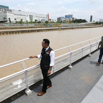 Update Proyek Ridwan Kamil Sulap Kalimalang Sekeren di Korea