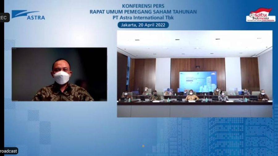 Konferensi Pers RUPS Tahunan PT Astra International Tbk (ASII)
