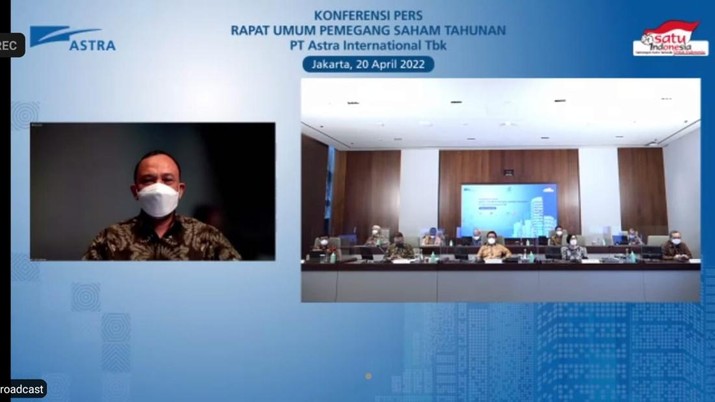 Konferensi Pers RUPS Tahunan PT Astra International Tbk (ASII) Konferensi Pers RUPS Tahunan PT Astra International Tbk (ASII)