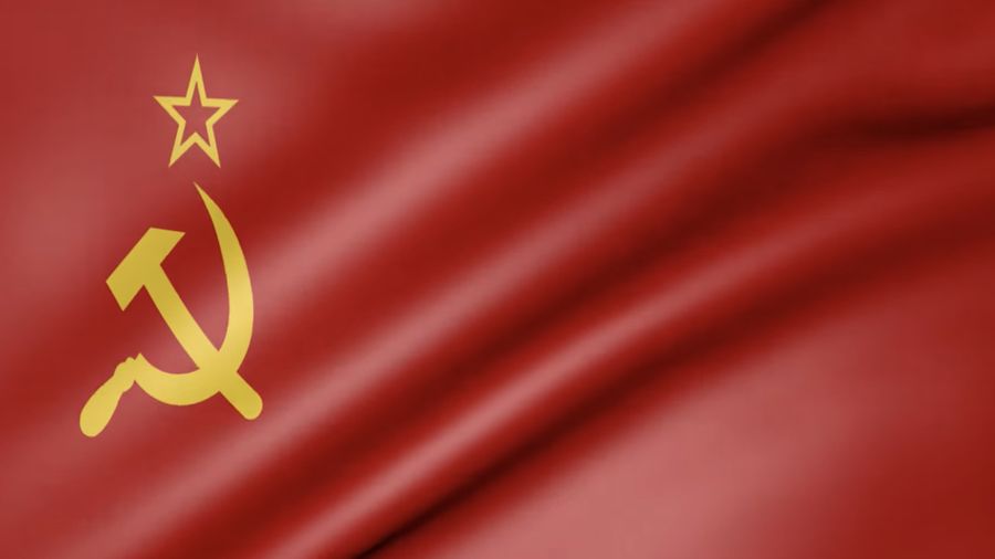 Bendera Soviet (Tangkapan Layar Youtube)