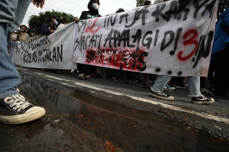 Demo DPR (CNBC Indonesia/Tri Susilo) Demo DPR (CNBC Indonesia/Tri Susilo)