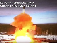 Detik-detik Putin Tembak Senjata Mematikan Baru Rusia Setan 2