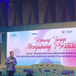Erick Thohir Target 25% Perempuan Pimpin BUMN Tahun Depan