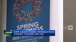 IMF & Bank Dunia Kompak Ungkap Risiko Tsunami Inflasi