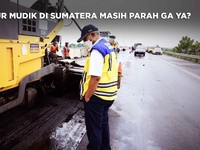 Video: Jalur Mudik di Sumatera Masih Parah Ga Ya?