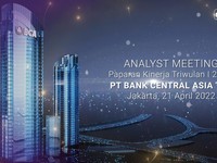 Kuartal I-2022, Kredit BCA Tumbuh 8,6% Jadi Rp 637,1 T