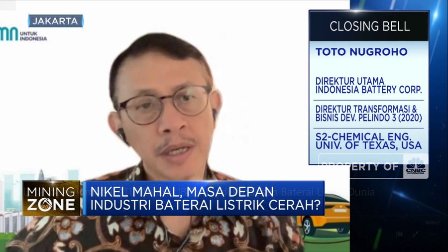 Peran Antam & IBC di Mega Proyek Baterai Listrik Bersama CATL (CNBC Indonesia TV)