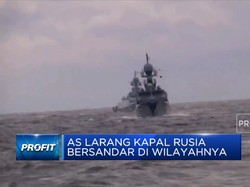 Biden Larang Kapal Laut Terafiliasi Rusia Bersandar di AS