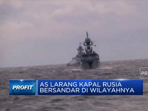 Biden Larang Kapal Laut Terafiliasi Rusia Bersandar di AS