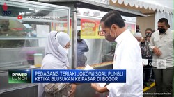 Pedagang di Bogor Ngadu Soal Pungli ke Jokowi