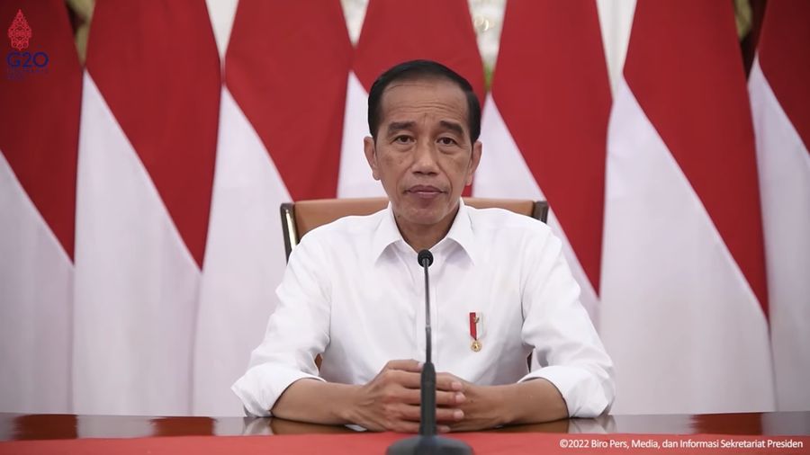 Pernyataan Presiden RI terkait Kebijakan Minyak Goreng, Istana Merdeka, 22 April 2022