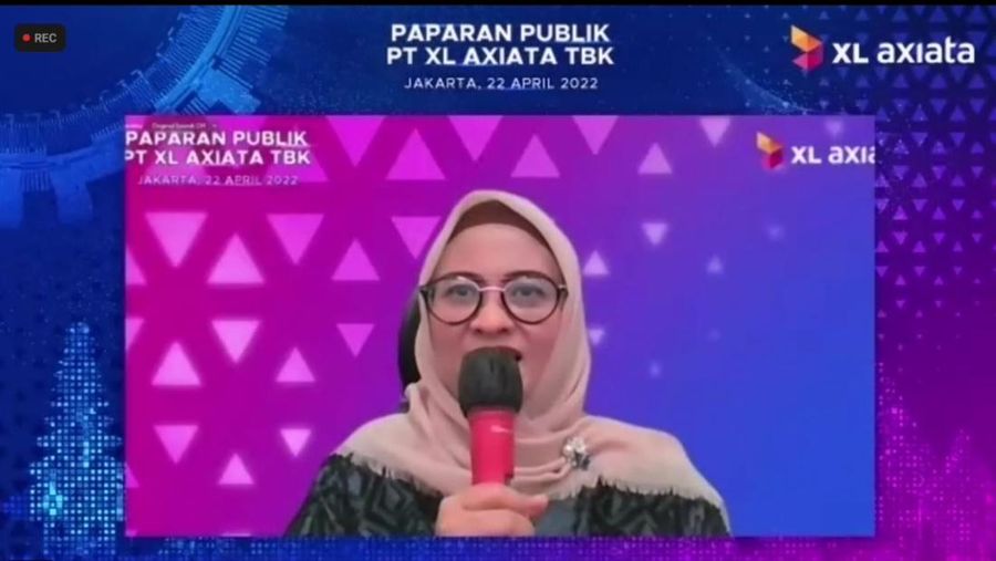 Presiden Direktur dan CEO PT XL Axiata Tbk (EXCL) Dian Siswarini (XL Axiata)