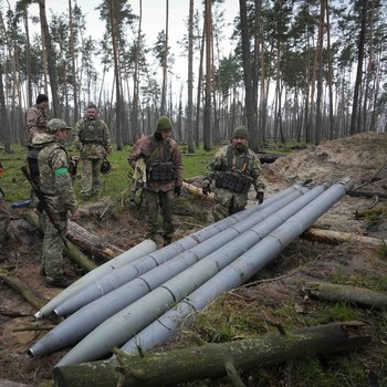 Pasukan Ukraina Temukan Rudal yang Ditinggalkan Tentara Rusia