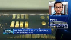 Sambut Lebaran, Harga Emas Bakal Berkilau?