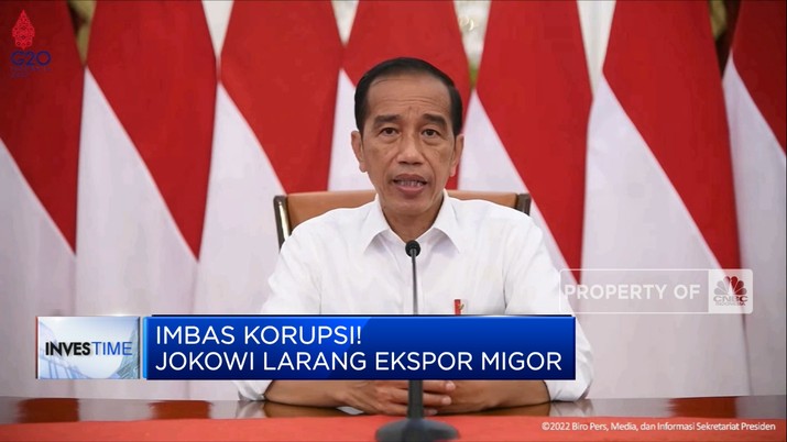 Tok! Jokowi Larang Ekspor Minyak Goreng