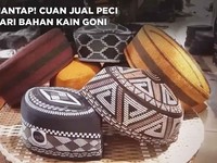 Video: Mantap! Cuan Jual Peci Dari Bahan Kain Goni
