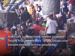 Cek! Ini Perkiraan Puncak Arus Mudik Pelabuhan Tanjung Priok