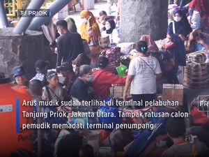 Cek! Ini Perkiraan Puncak Arus Mudik Pelabuhan Tanjung Priok
