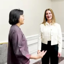 Sri Mulyani Temui Mantan Istri Bill Gates di AS, Bahas Apa?