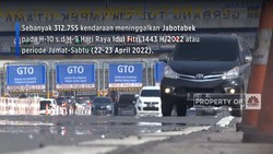 Mulai Ramai, Arus Mudik Kendaraan Via Tol Alami Peningkatan